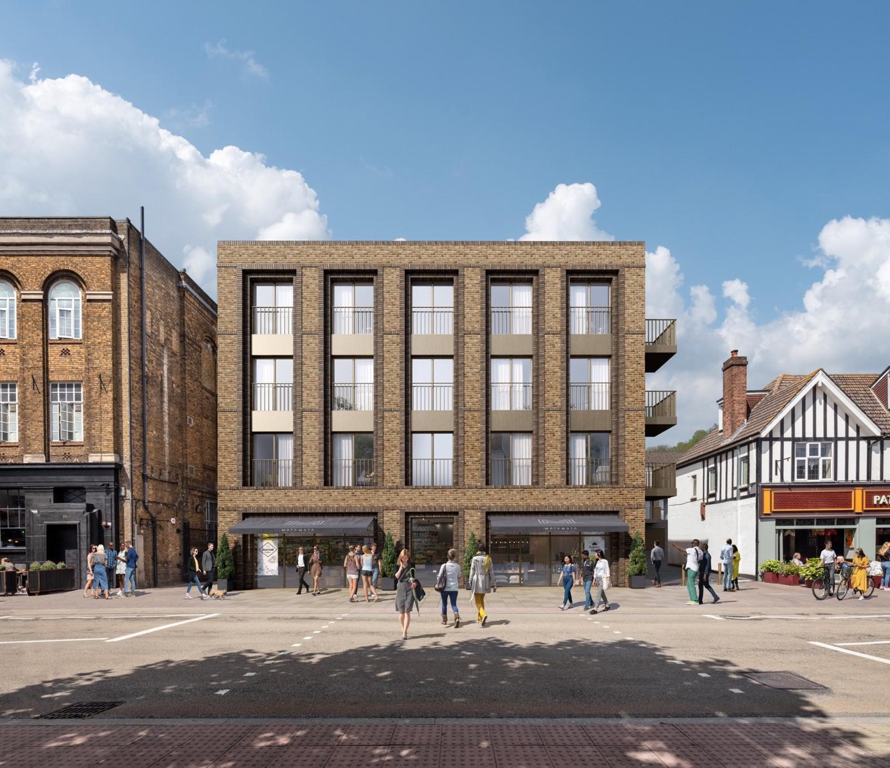 The Crofton mixed-use development in Orpington